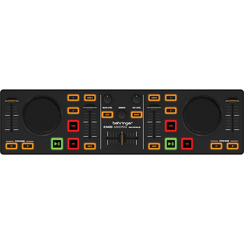 Behringer CMD MICRO Controlador compacto DJ MIDI de 2 cubiertas